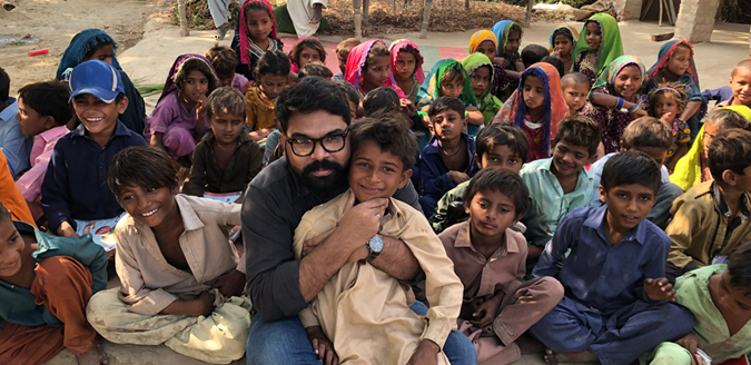 Youth community gathering